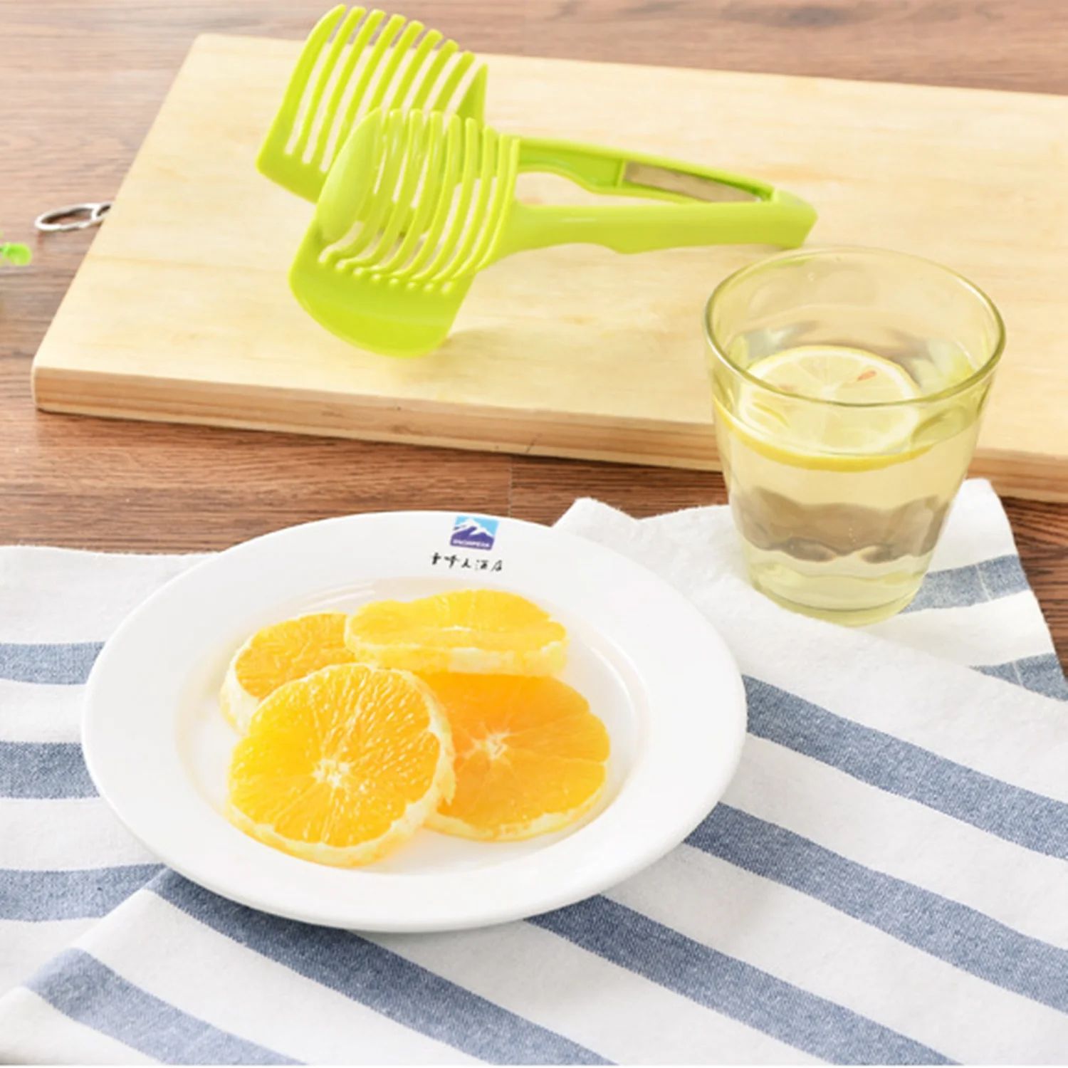 Handheld Potato Tomato Lemon Slicer Kitchen Cutting Tool
