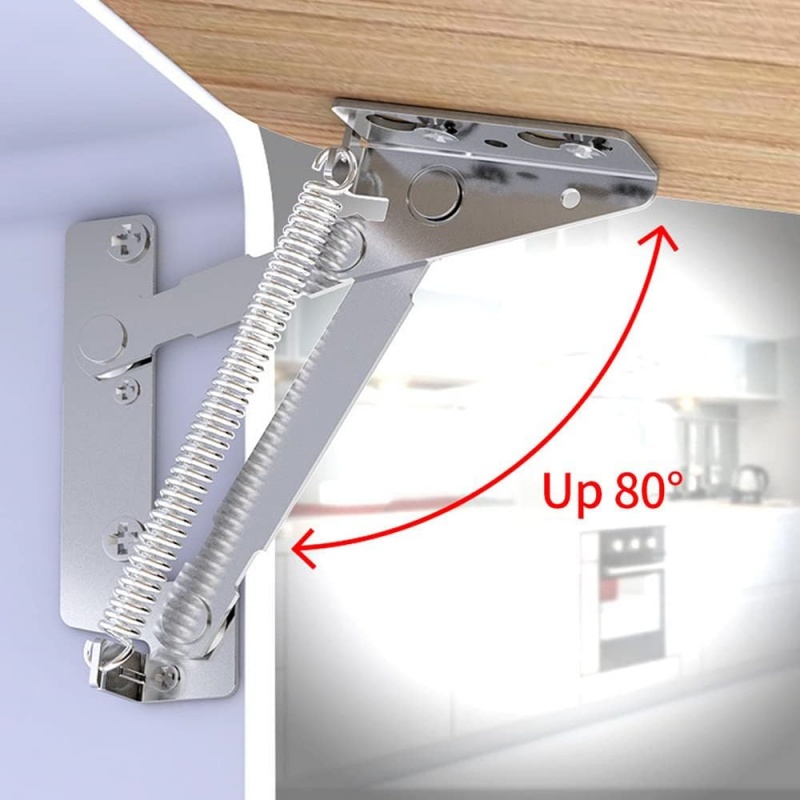 Triangular Spring Sofa Bed Hinge Flap Support Adjustable Lift-Up Hinges