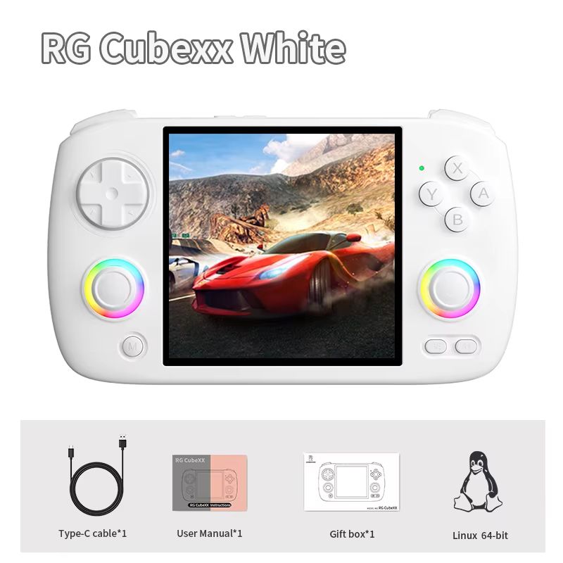 ANBERNIC RG Cubexx Retro Handheld Game Console – 3.95