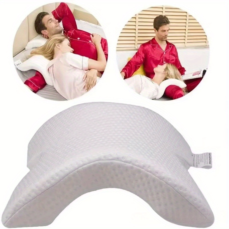 U shaped Memory Foam Pillow for Neck & Couples Zero Pressure Slow Rebound Comfort