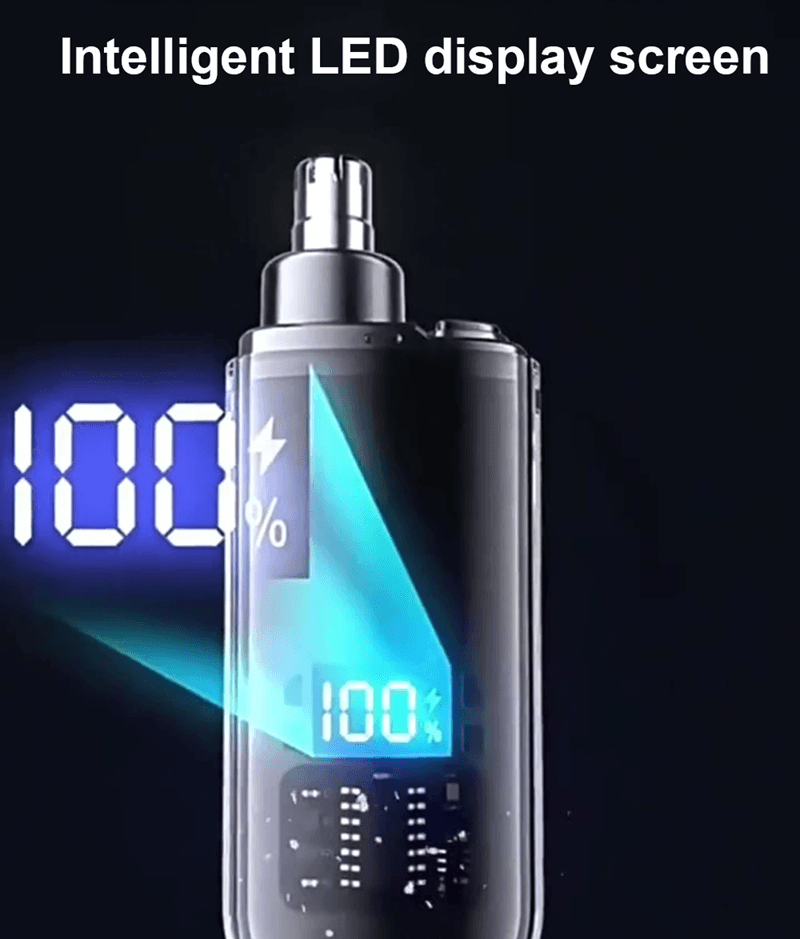 PrecisionGroom USB Rechargeable Nose & Ear Hair Trimmer