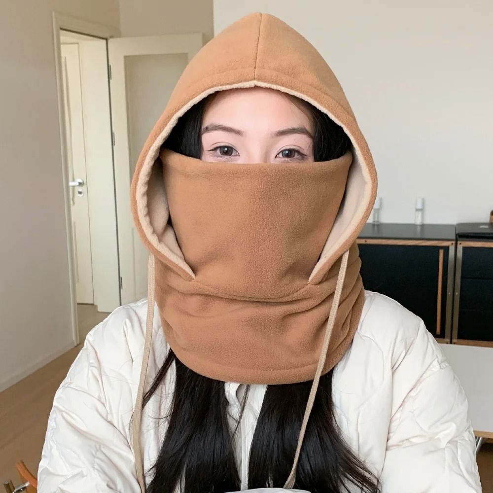 Unisex Winter Balaclava Hat – Windproof Thermal Cap with Integrated Face Mask