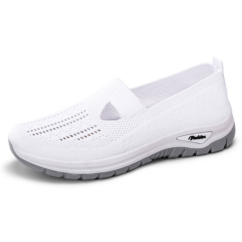 New Mesh Women Vulcanized Shoes, High Quality Women Sneakers, Slip On Flats Shoes, Women Loafers