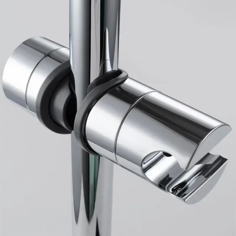 Universal Adjustable shower head holder for 18 to 25mm Shower Rail
