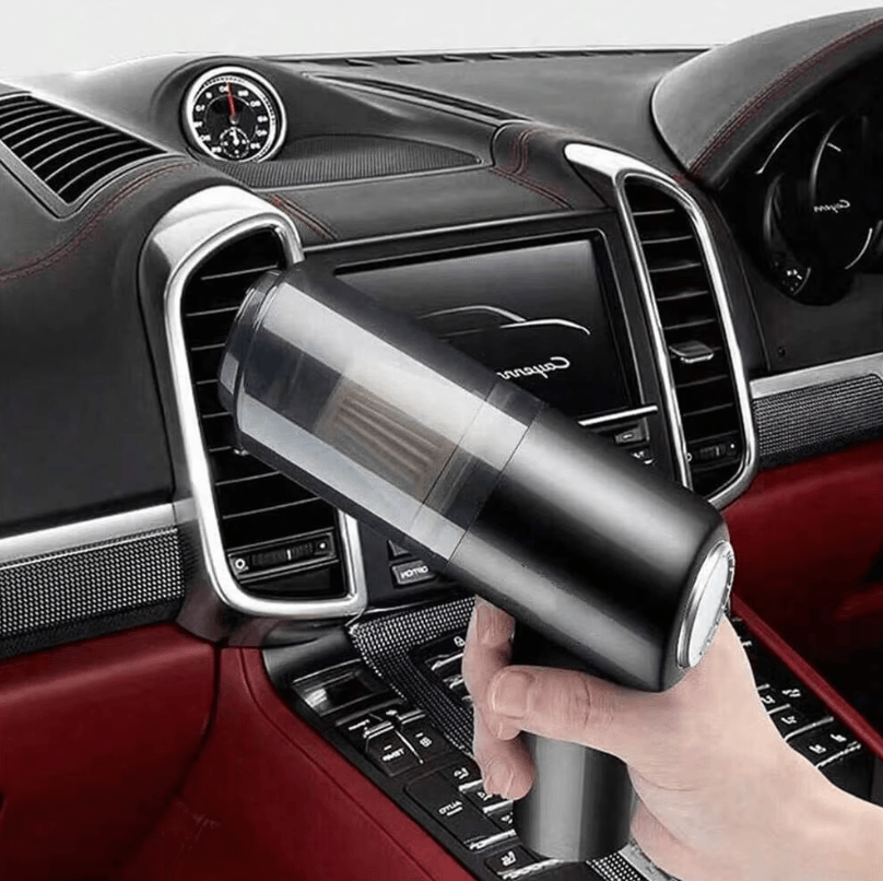 3-in-1 USB Rechargeable Mini Car and Household Vacuum Cleaner with Suction, Blowing, and Vacuuming