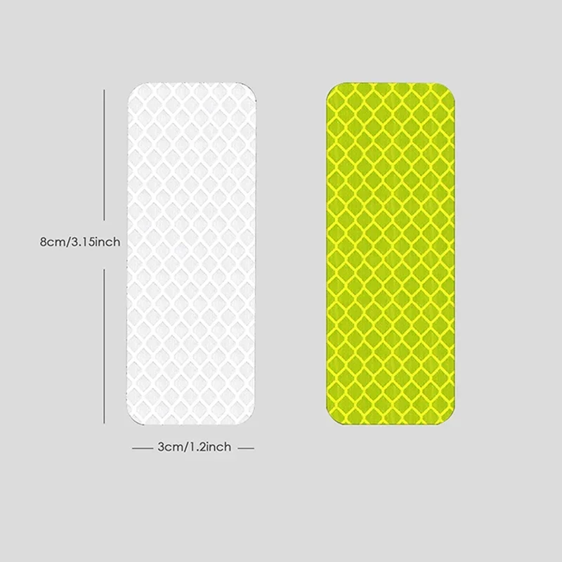Baby Stroller Reflective Patch Waterproof Night Safety Warning Sticker Multifunction Anti-collision Stroller