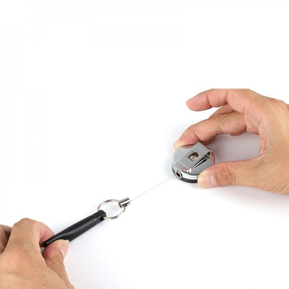 Clip-On Retractable Pen Holder Leash