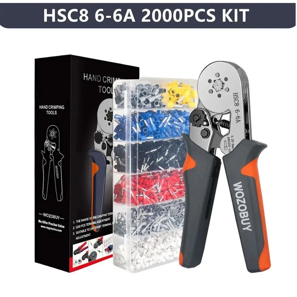 Ferrule Sleeves Terminal Crimping Tool Mini Electrical Pliers Wire Connection Repair Clamp