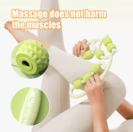 12-Round Circular Leg Slimming Massager & Muscle Relaxation Clamp