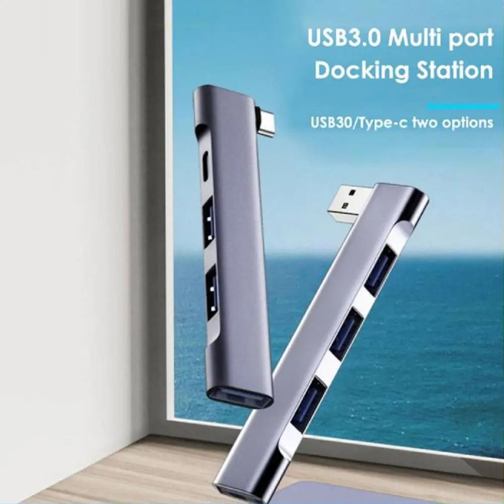 High-Speed USB-C Docking Station – PD Charging & OTG Splitter – High-Yield Data Interaction Hub