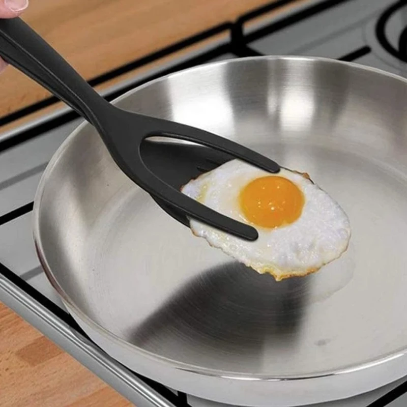 2 in 1 Non Stick Grip Flip Whale Spatula