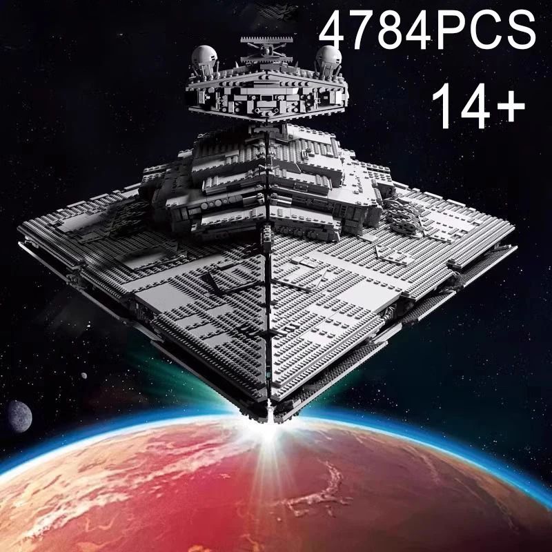 Destroyer of Empires Ultimate Spaceship Building Set – 4784 Piece Sci-Fi Display Model for Adults