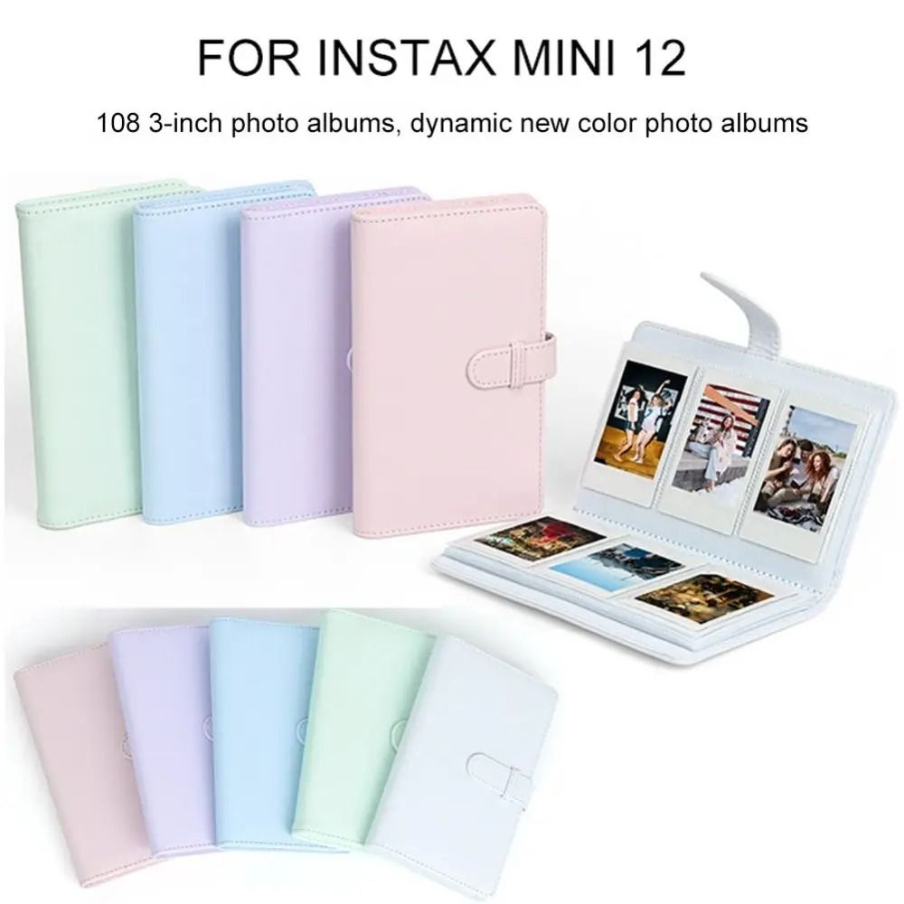 PU Leather Photo Album – 108-Pocket Film Storage – High-Yield Visual Interaction Hub