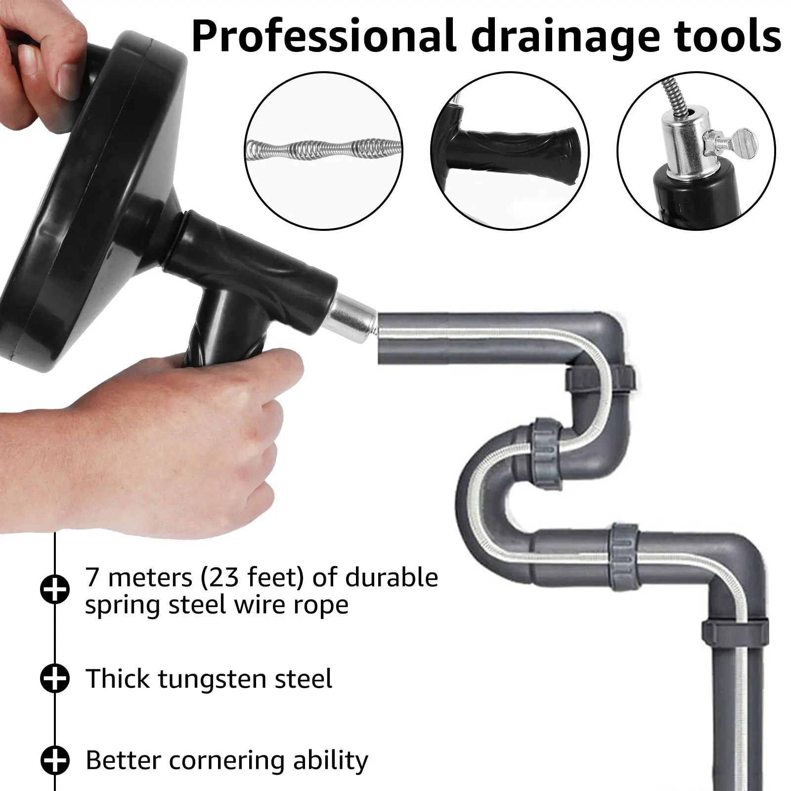 Spring Pipe Dredging Tool