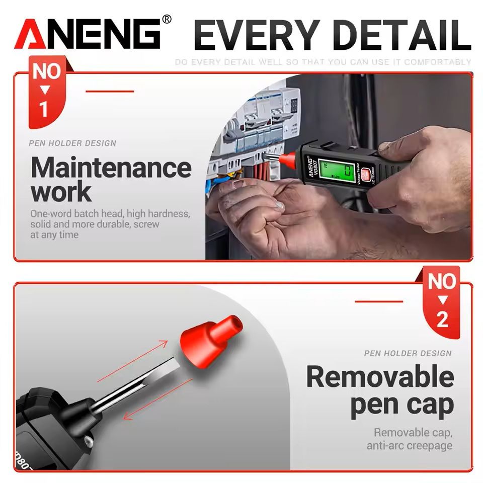 Smart Non Contact Electric Wire Tester Pen