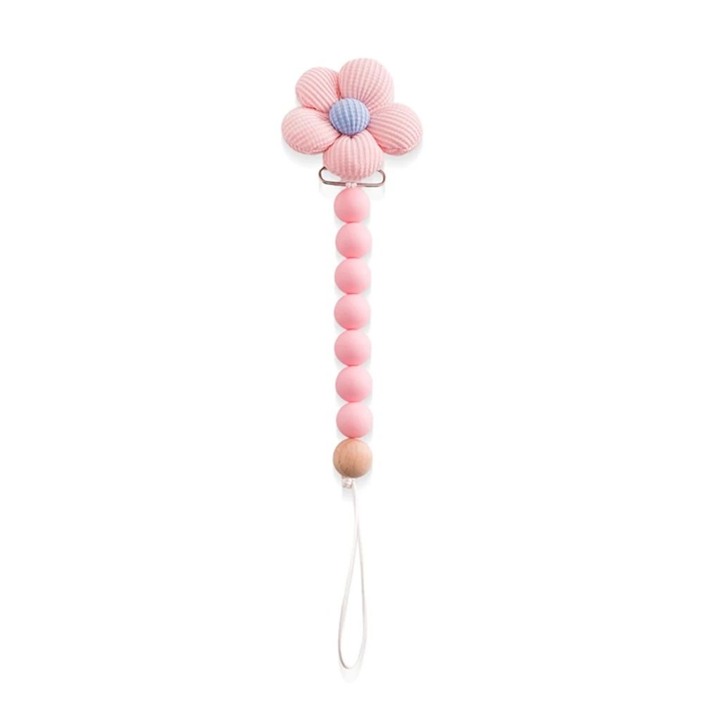 Silicone Crab Baby Teether with Natural Wooden Ring – BPA-Free Molar Toy