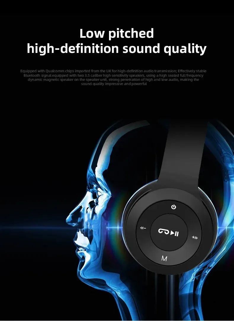 Wireless Bluetooth Noise Canceling Headphones P47