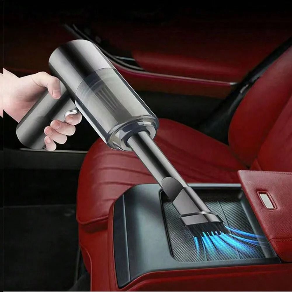 Portable 3 In 1 Suction and Blowing Vacuum Cleaner for Car and Home USB Rechargeable Dust Remover