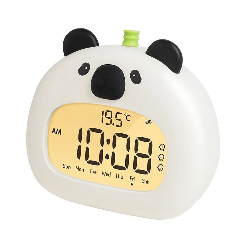 Cute Capybara Bedside LED Kids Alarm Clock