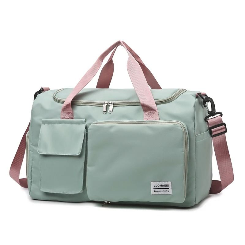 UNIXINU Carry On Travel Duffle Bag Large Capacity with Shoe Compartment