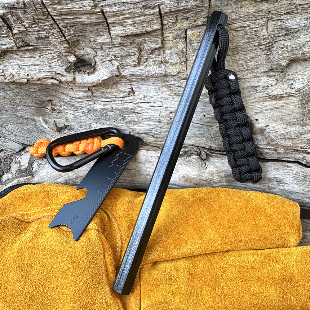Survival Fire Starter Kit with Compass & Whistle
