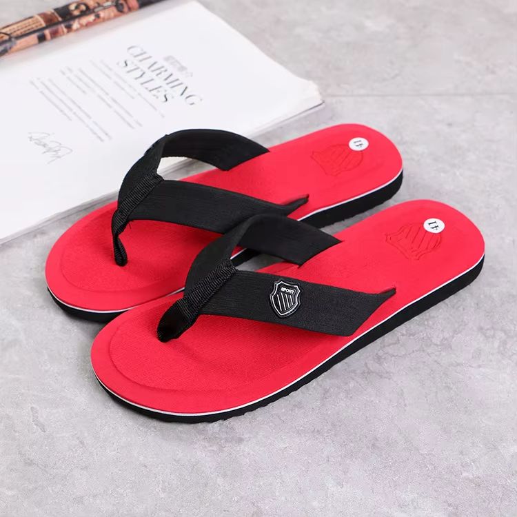 OceanStride Men's Non-Slip Flip Flops – Casual Beach and House Sandals