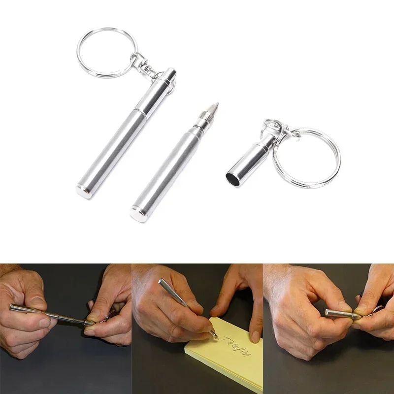 Mini Telescopic Keychain Pen Tool