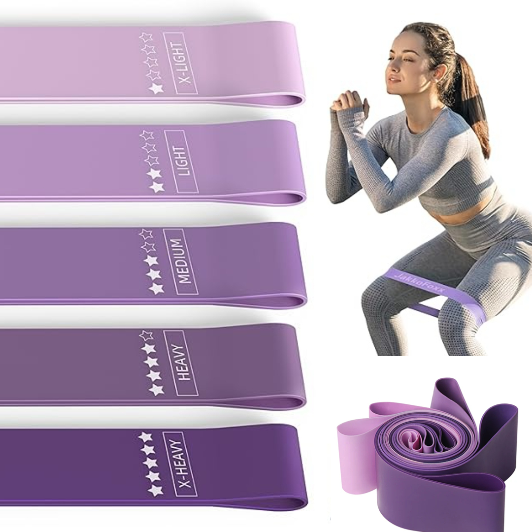 Resistance Bands for Full Body Exercise, Yoga & Physical Therapy Stretching