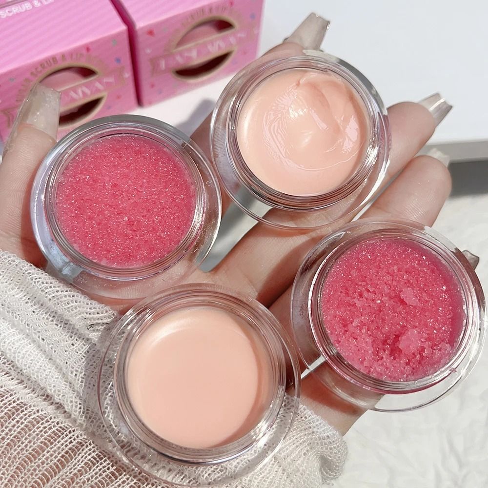 Dual-Effect Lip Therapy – 2-in-1 Exfoliating Scrub & Repairing Overnight Mask