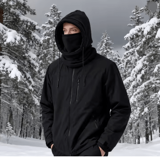 Winter Knit Balaclava Hood Windproof Warm Face Cover
