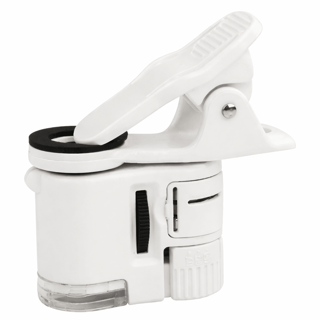 Pocket Microscope LED Jewelry Magnifier Portable Jeweler Loupe