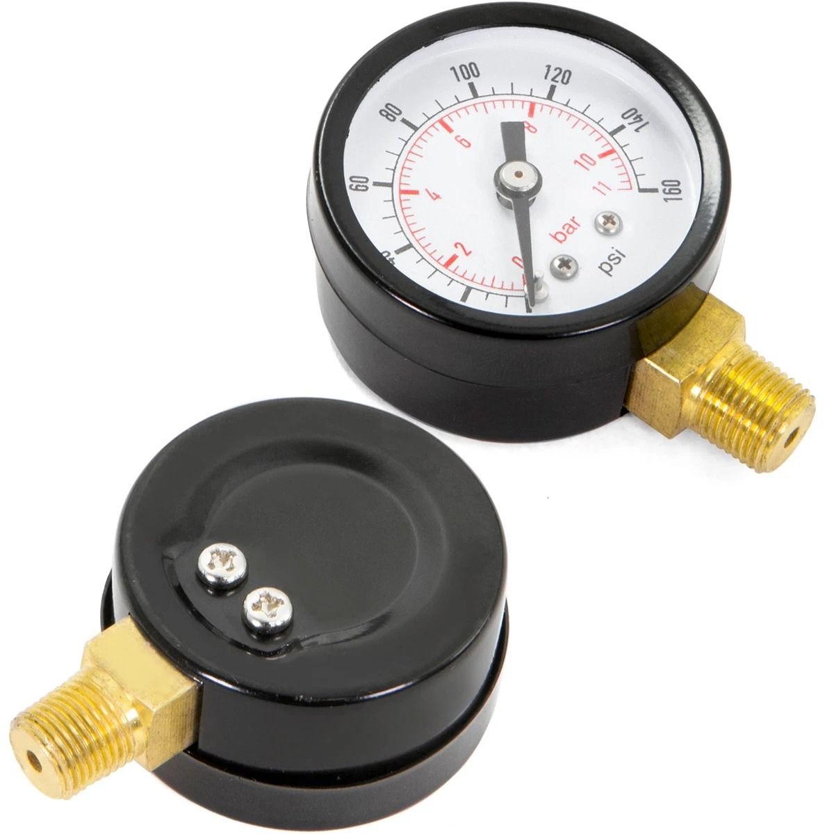 Water Pressure Gauge Dial NPT Bottom Mount