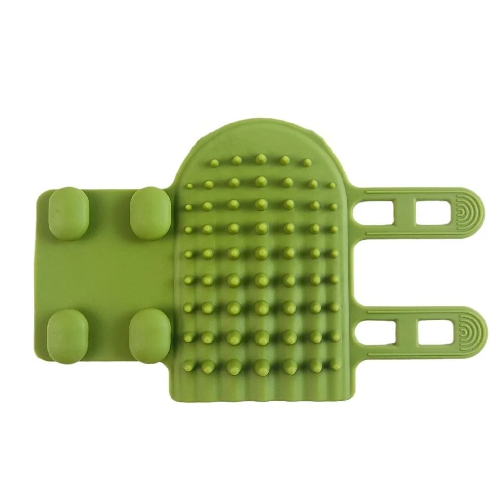 Pet Cat Hair Removal Massage Comb – Silicone Self-Grooming Wall Brush