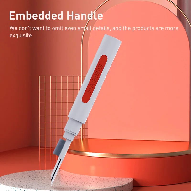 Hagibis 3-in-1 Keyboard Cleaning Kit – Precision Keyboard & Earphone Cleaning Tools with Keycap Puller