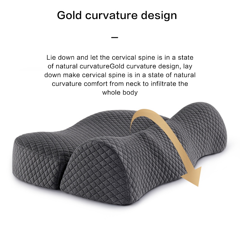 Cervical Pillow Ergonomic Memory Foam Contour Pillow for Side Sleepers | Orthopedic Support for Neck Pain Relief