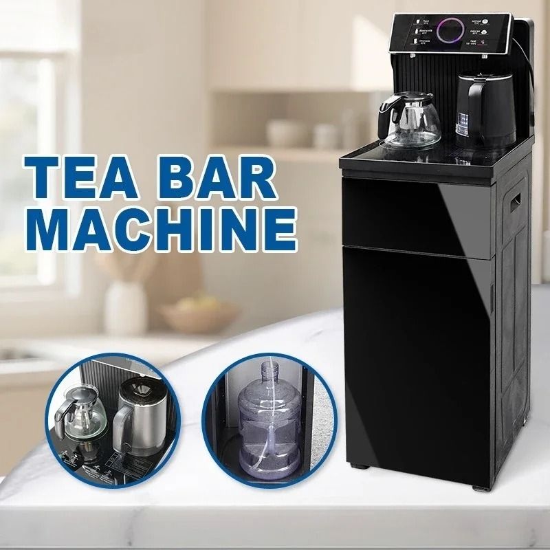 High-end Intelligent Vertical Hot and Cold Tea Bar Machine Commercial and Household Water Dispenser with Touch Controls