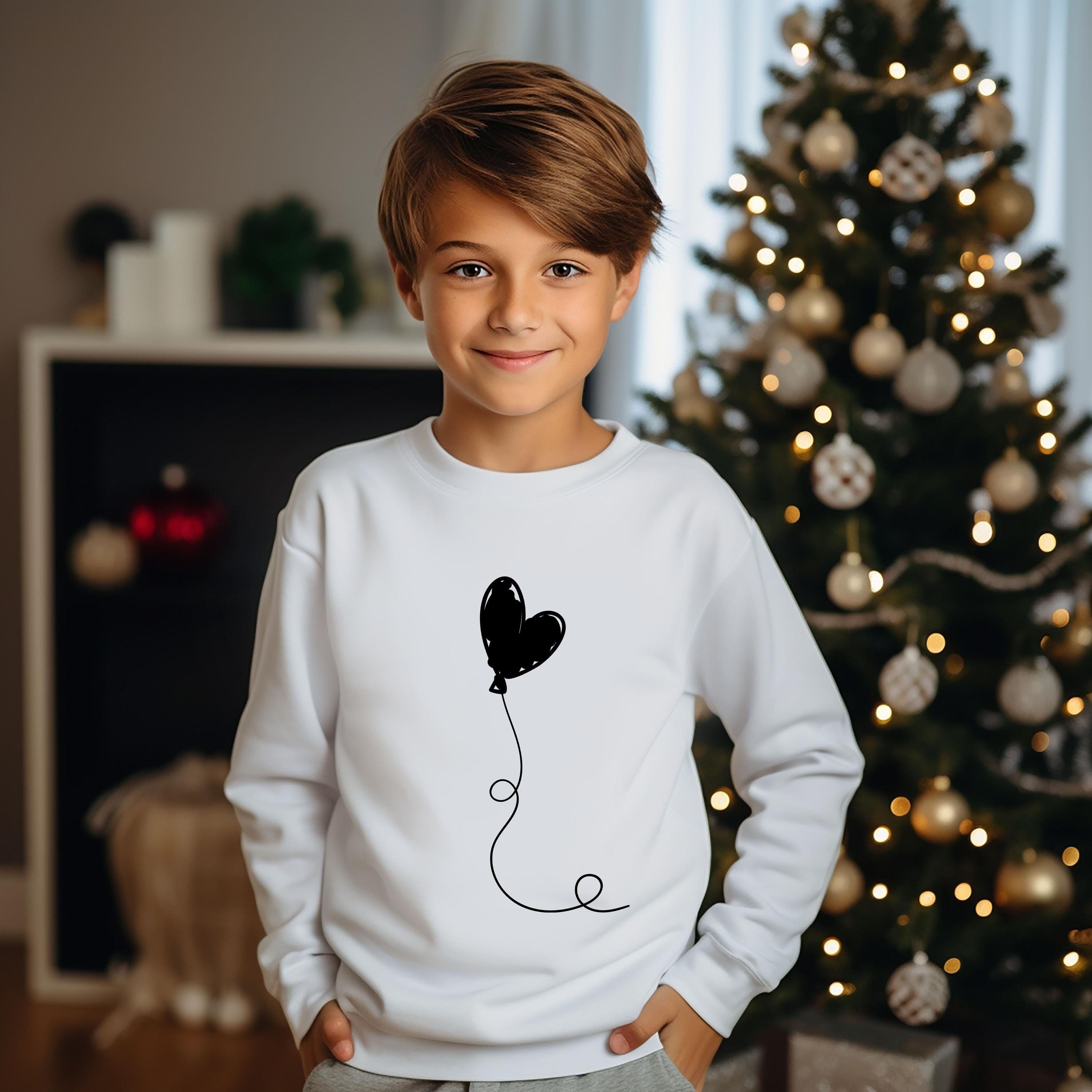 Funny Valentines Toddler Sweatshirt | I Heart You Trendy Kids Crewneck Pullover