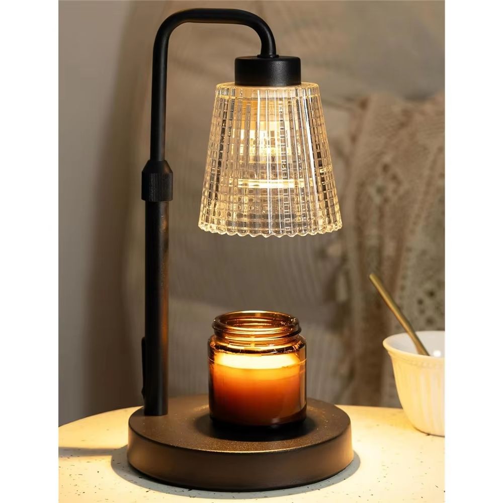 Dimmable Candle Warmer Lamp with Timer Electric Wax Melt Fragrance Warmer Home Decor Gift