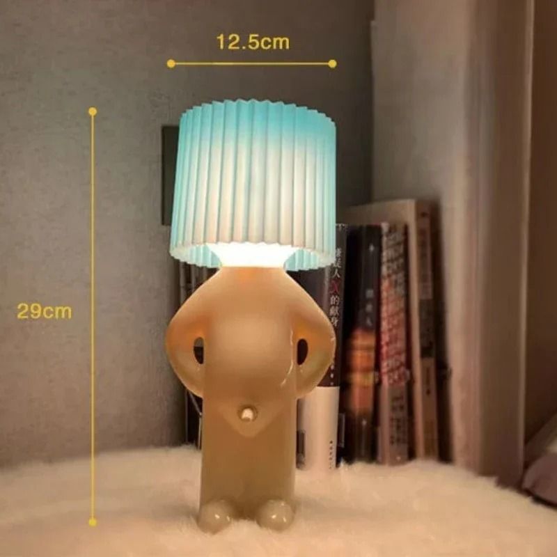 Creative Naughty Boy Pleated Night Light