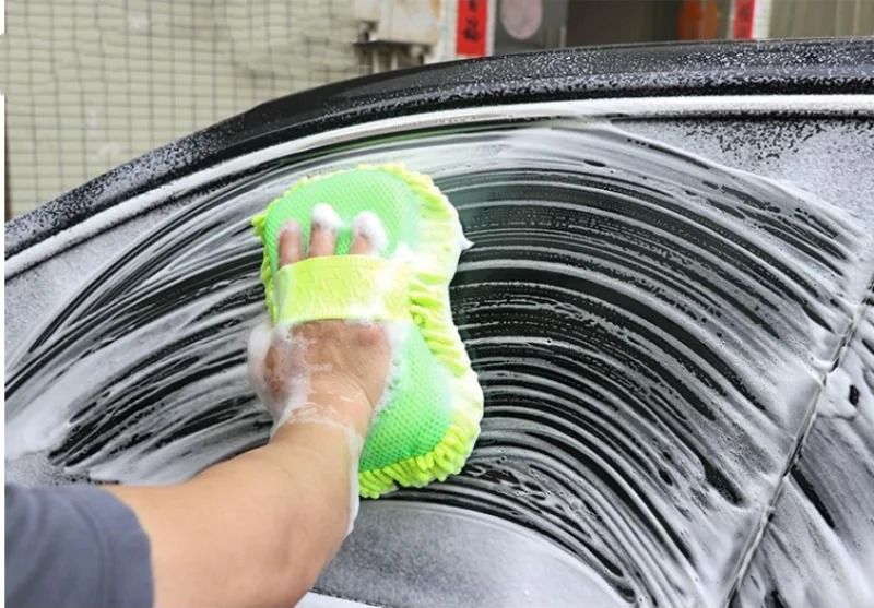 Microfiber Car Washing Sponge and Detailing Cleaning Tool