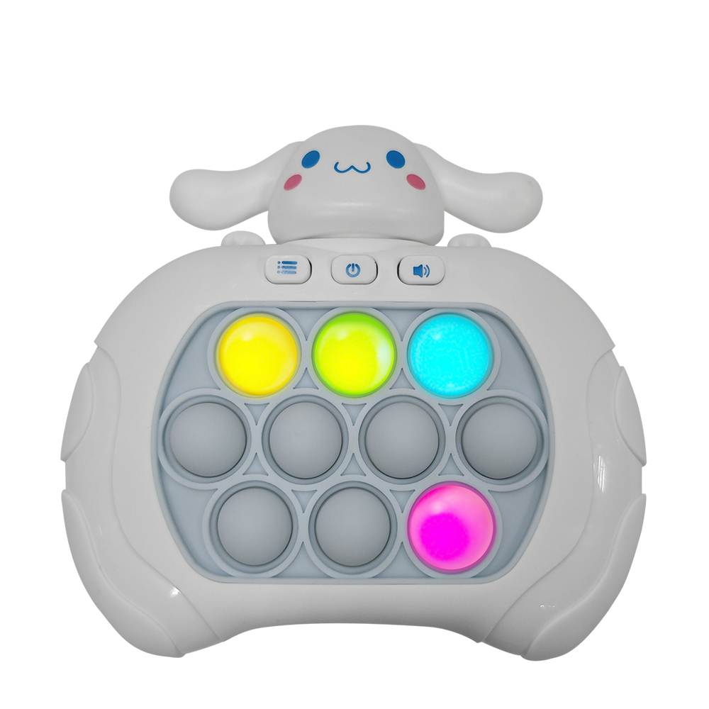Pikachu Electronic Pop It Game Quick Push Bubble Toy with Lights and Sound