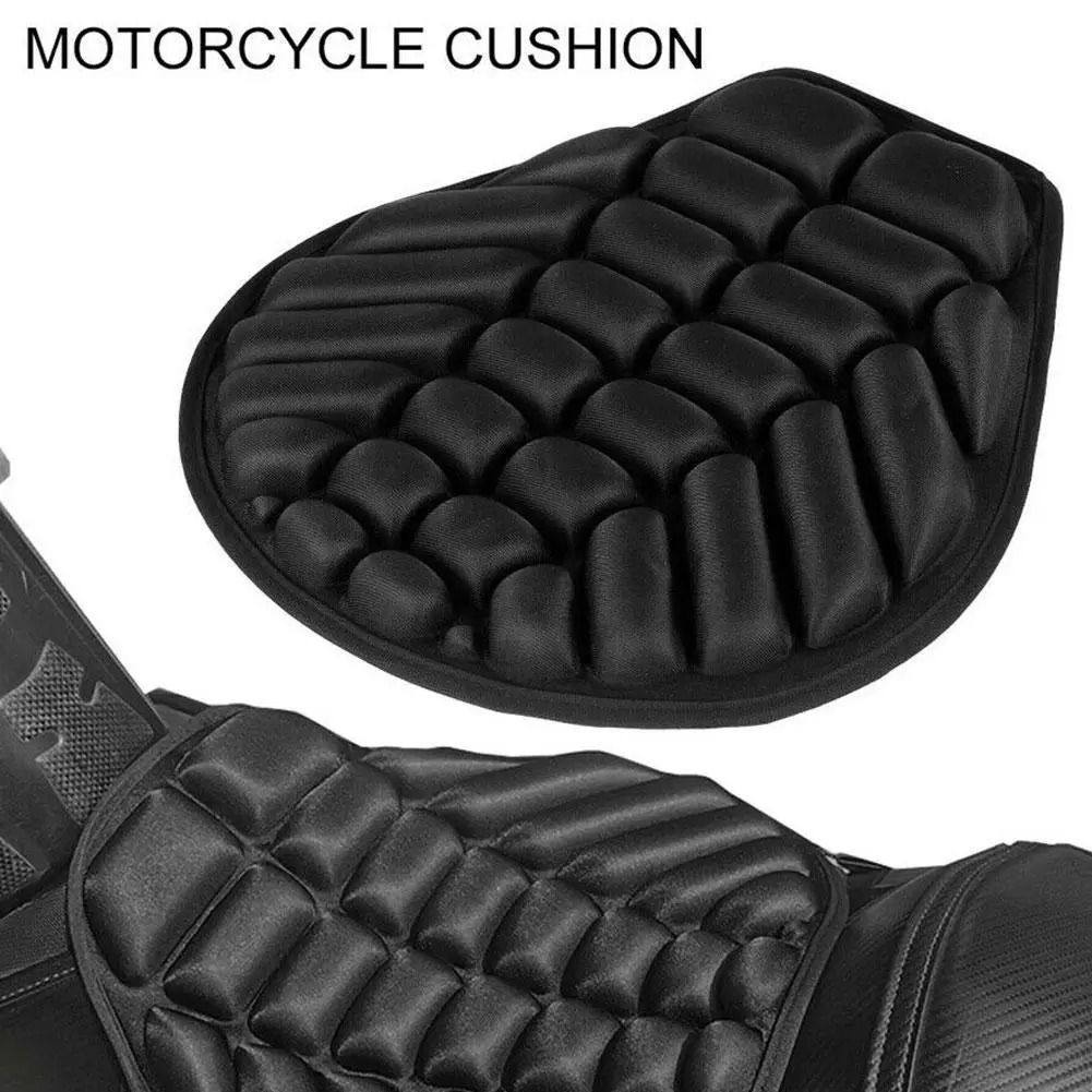 Universal Motorcycle Air Seat Cushion Cover Pressure Relief Riding Pad