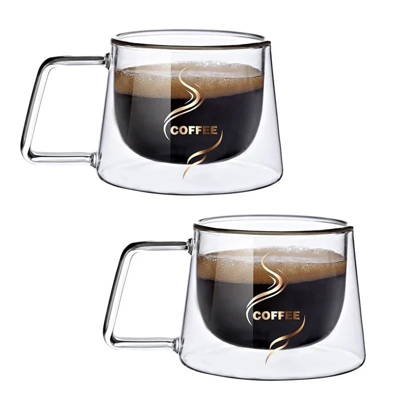 Transparent Heat Resistant Espresso Cup