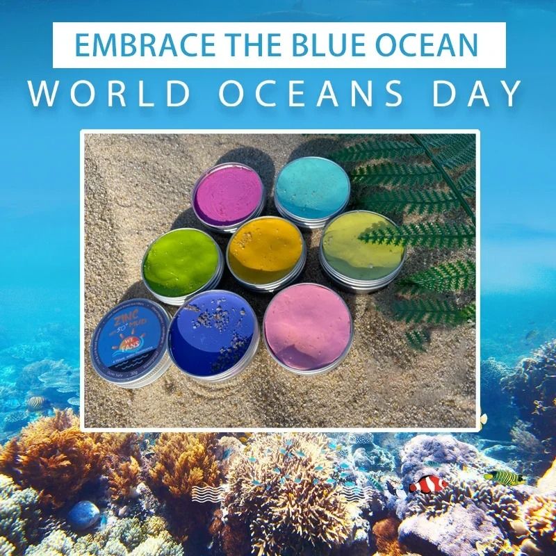 Eco-Friendly Zinc Surfing & Diving Sunscreen Mud