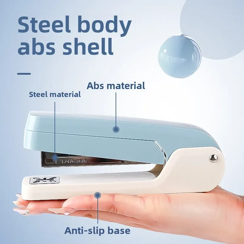 High Aesthetic Value Stapler, Rotating Labor-Saving Office & Student Stapler for Efficient Use