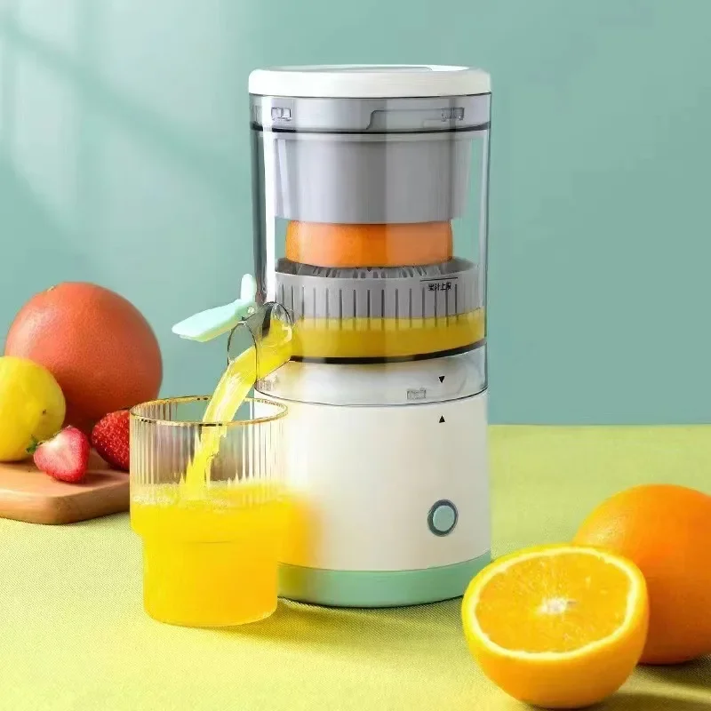 Electric Juice Extractor, Wireless USB Charging, Fruit Separation Press Cup for Fresh Juice