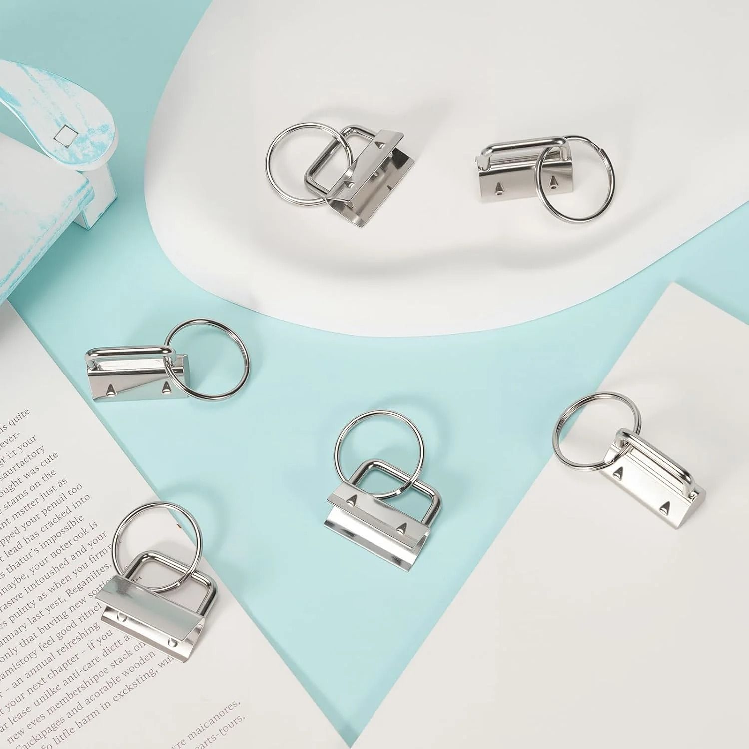 Professional Keychain Tail Clip Hardware Set
