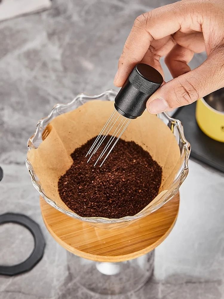Espresso WDT Coffee Stirrer Tool With Magnetic Stand