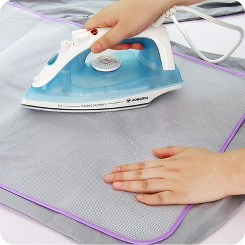 Clothes Ironing Protection Pad, Ironing Board Mat, Mesh Cloth Protective, Insulation Against Heat, Random Colour Ironing