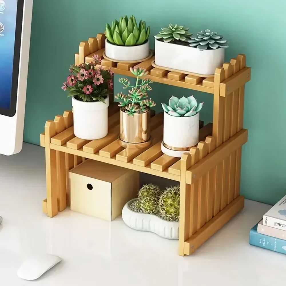 Multi Layer Indoor Plant Stand Shelf for Balcony, Window, and Home Storage